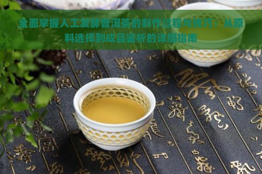 全面掌握人工发酵普洱茶的制作过程与技巧：从原料选择到成品鉴析的详细指南