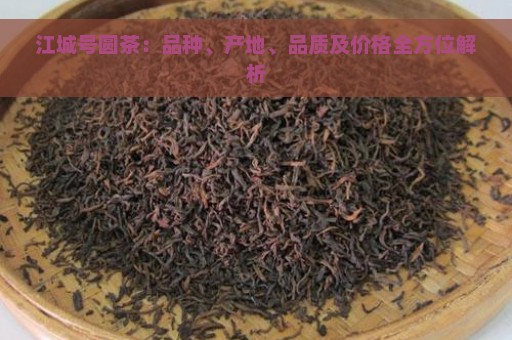 江城号圆茶：品种、产地、品质及价格全方位解析