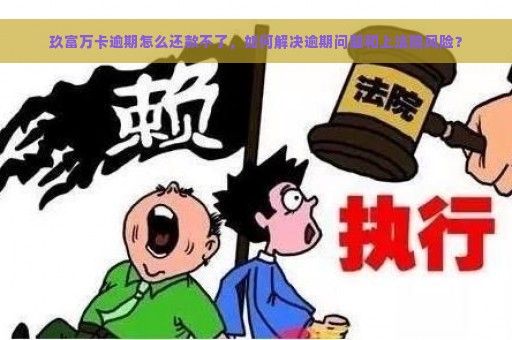 玖富万卡逾期怎么还款不了，如何解决逾期问题和上法院风险？