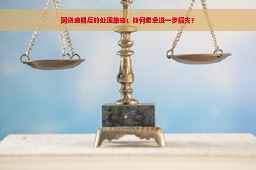 网贷逾期后的处理策略：如何避免进一步损失？