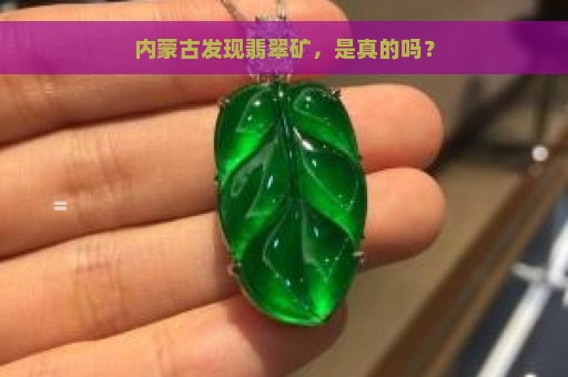 内蒙古发现翡翠矿，是真的吗？