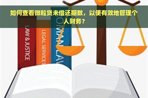 如何查看微粒贷未偿还期数，以便有效地管理个人财务？