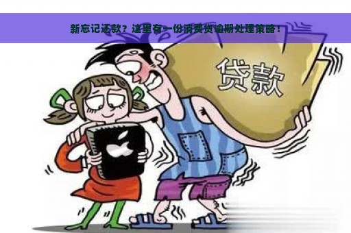 新忘记还款？这里有一份消费贷逾期处理策略！