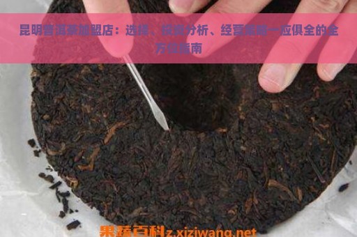 昆明普洱茶加盟店：选择、投资分析、经营策略一应俱全的全方位指南