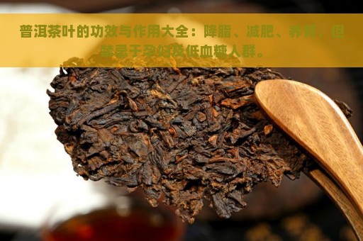 普洱茶叶的功效与作用大全：降脂、减肥、养胃，但禁忌于孕妇及低血糖人群。