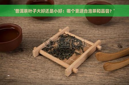 '普洱茶叶子大好还是小好：哪个更适合泡茶和品尝？'