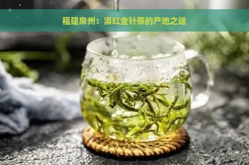 福建泉州：滇红金针茶的产地之谜