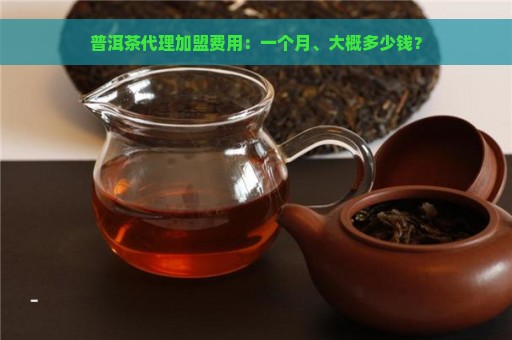 普洱茶代理加盟费用：一个月、大概多少钱？