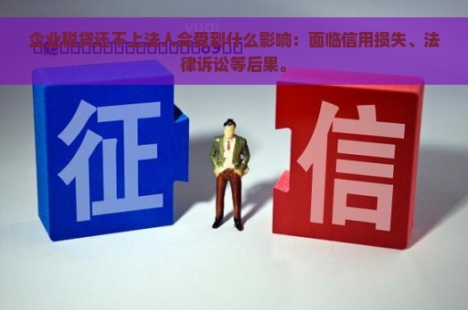 企业税贷还不上法人会受到什么影响：面临信用损失、法律诉讼等后果。