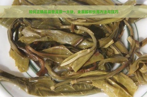 如何正确品尝普洱茶一大块，全面解析饮用方法与技巧