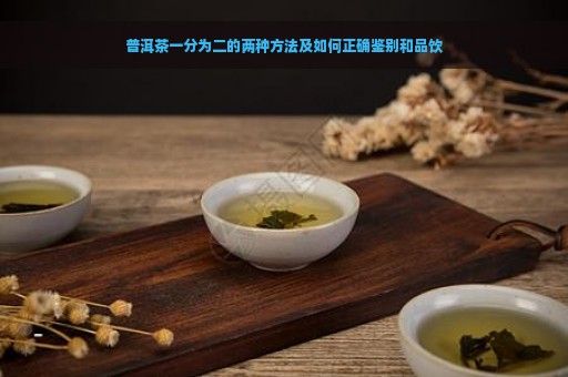 普洱茶一分为二的两种方法及如何正确鉴别和品饮