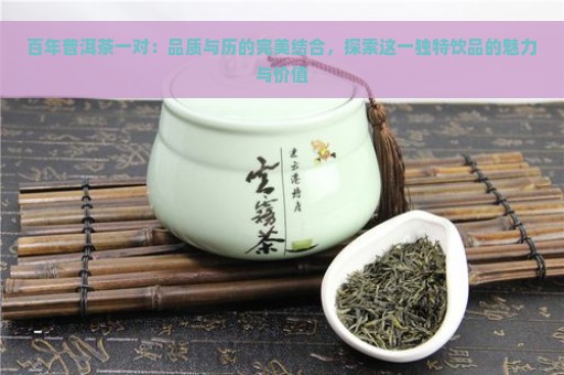 百年普洱茶一对：品质与历的完美结合，探索这一独特饮品的魅力与价值