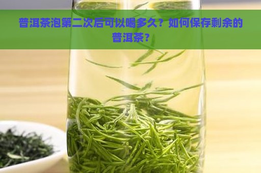 普洱茶泡第二次后可以喝多久？如何保存剩余的普洱茶？