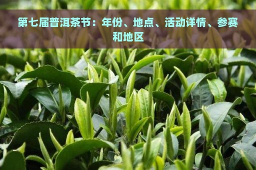 第七届普洱茶节：年份、地点、活动详情、参赛和地区