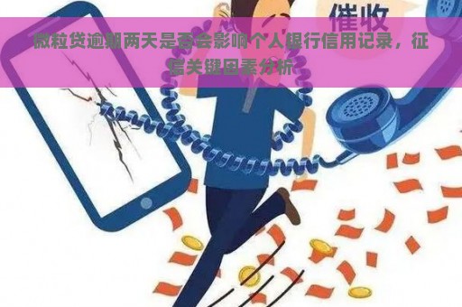 微粒贷逾期两天是否会影响个人银行信用记录，征信关键因素分析