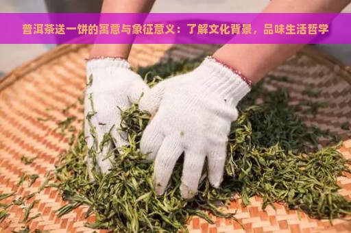 普洱茶送一饼的寓意与象征意义：了解文化背景，品味生活哲学