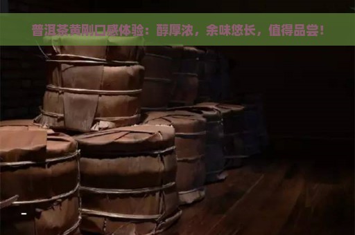 普洱茶黄刚口感体验：醇厚浓，余味悠长，值得品尝！