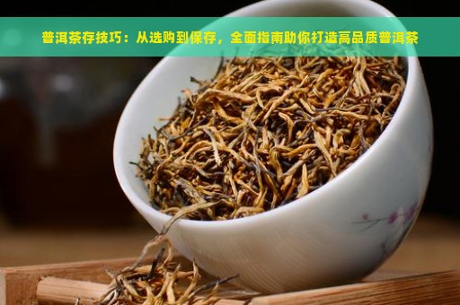 普洱茶存技巧：从选购到保存，全面指南助你打造高品质普洱茶