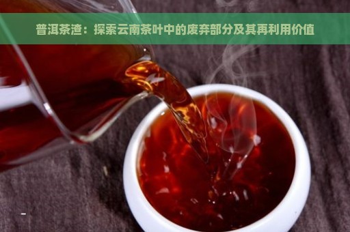 普洱茶渣：探索云南茶叶中的废弃部分及其再利用价值