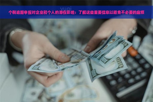 个税逾期申报对企业和个人的潜在影响：了解这些重要信息以避免不必要的麻烦