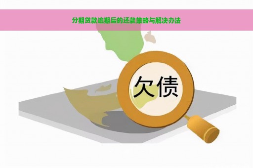 分期贷款逾期后的还款策略与解决办法