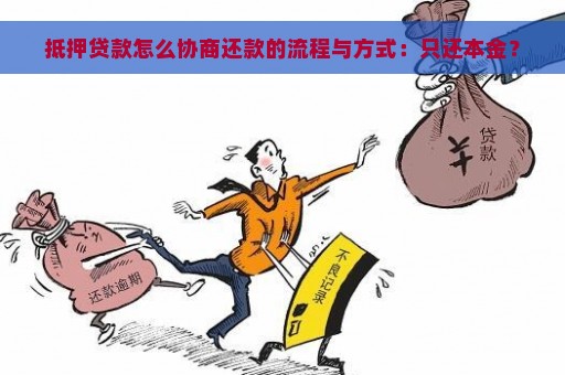 抵押贷款怎么协商还款的流程与方式：只还本金？