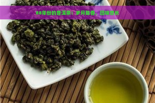 88年份的普洱茶：岁月陈香，回味悠长