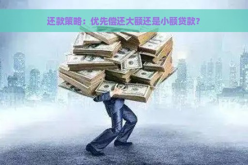 还款策略：优先偿还大额还是小额贷款？