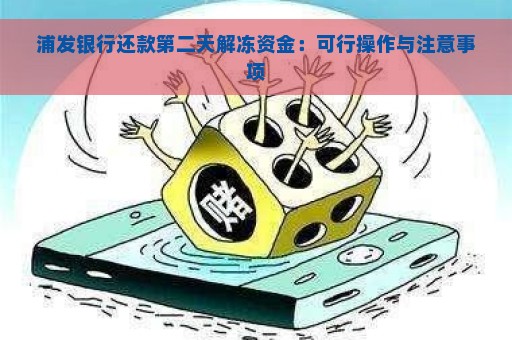 浦发银行还款第二天解冻资金：可行操作与注意事项