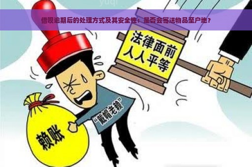 借呗逾期后的处理方式及其安全性：是否会寄送物品至户地？