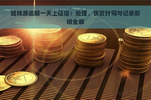 提钱游逾期一天上征信：处理、恢复时间与记录影响全解