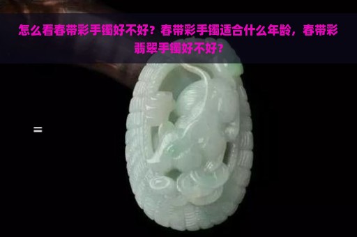 怎么看春带彩手镯好不好？春带彩手镯适合什么年龄，春带彩翡翠手镯好不好？