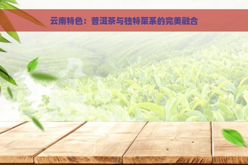 云南特色：普洱茶与独特菜系的完美融合