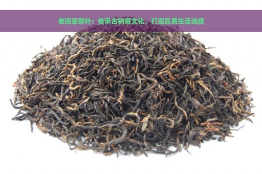 老班章茶叶：传承古树茶文化，打造品质生活选择