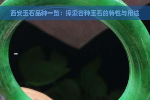 西安玉石品种一览：探索各种玉石的特性与用途