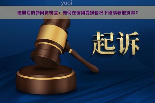 逾期后的新网贷机会：如何在信用受损情况下继续获取贷款？