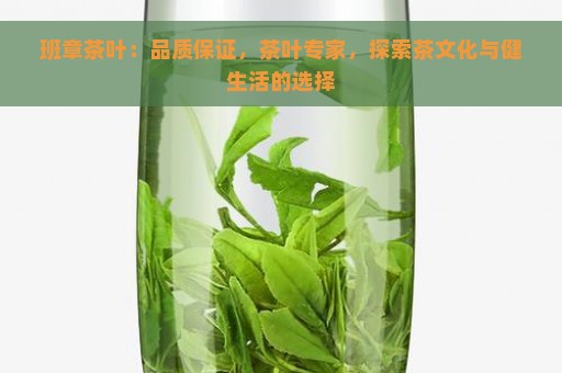 班章茶叶：品质保证，茶叶专家，探索茶文化与健生活的选择