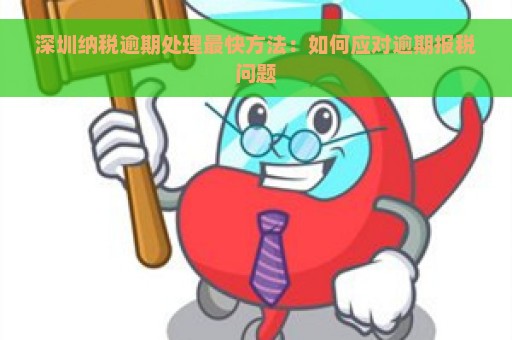 深圳纳税逾期处理最快方法：如何应对逾期报税问题