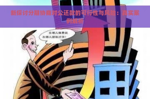 新探讨分期协商对公还款的可行性与风险：真实案例解析