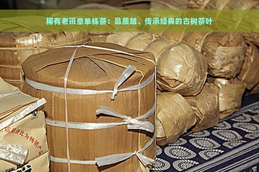 稀有老班章单株茶：品质越、传承经典的古树茶叶