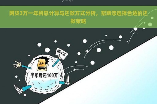 网贷3万一年利息计算与还款方式分析，帮助您选择合适的还款策略