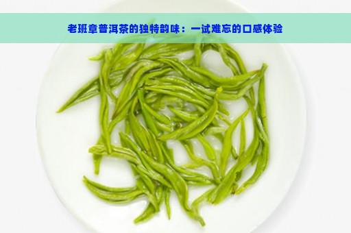 老班章普洱茶的独特韵味：一试难忘的口感体验