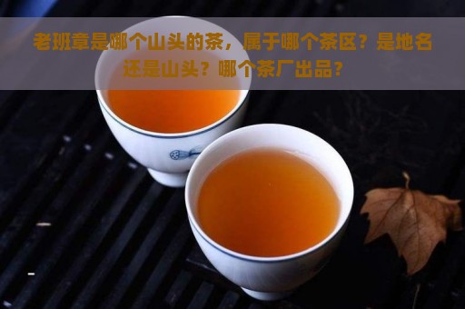 老班章是哪个山头的茶，属于哪个茶区？是地名还是山头？哪个茶厂出品？