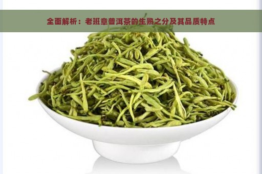 全面解析：老班章普洱茶的生熟之分及其品质特点