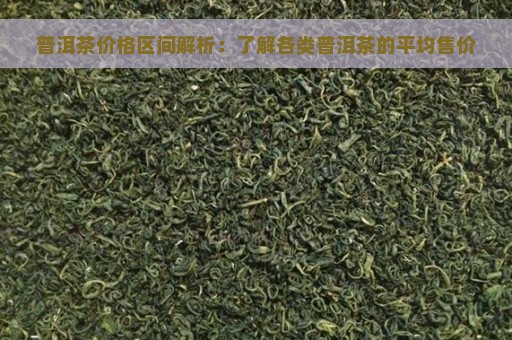 普洱茶价格区间解析：了解各类普洱茶的平均售价