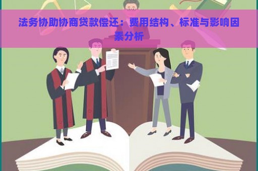 法务协助协商贷款偿还：费用结构、标准与影响因素分析