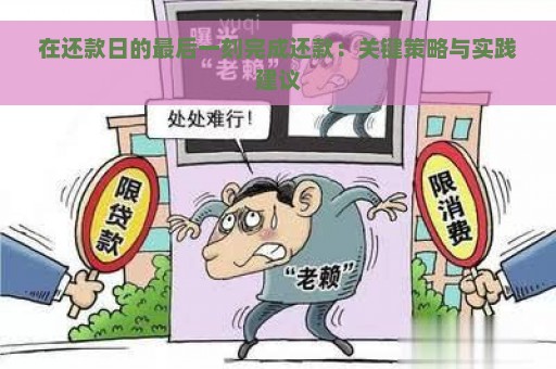 在还款日的最后一刻完成还款：关键策略与实践建议