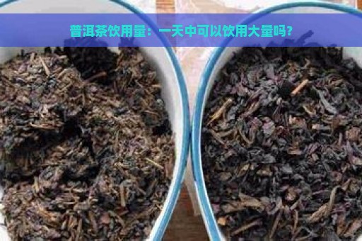 普洱茶饮用量：一天中可以饮用大量吗？