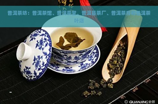 普洱茶坊：普洱茶馆、普洱茶堂、普洱县茶厂、普洱茶府和普洱茶叶店