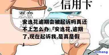 安逸花每月逾期仍还款，为何被人告？逾期一个月是否会被上门催收及起诉立案？